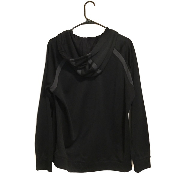 Nike Black 3/4 Zip-Up Hoodie Men’s XL - Picture 2 of 3